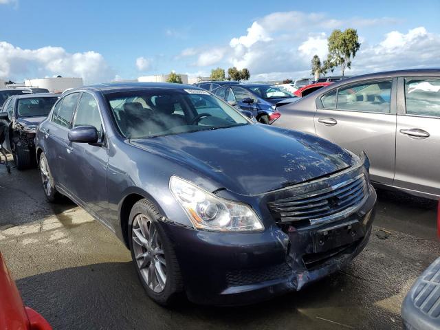 JNKBV61E78M228619 - 2008 INFINITI G35 BLUE photo 4