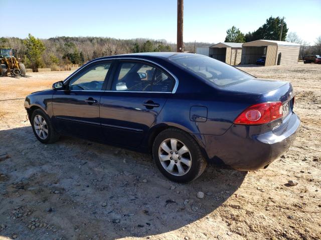 KNAGE124275138185 - 2007 KIA OPTIMA LX BLUE photo 2