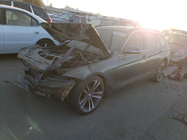 WBA8J1C55JA019097 - 2018 BMW 328 D XDRIVE GRAY photo 1