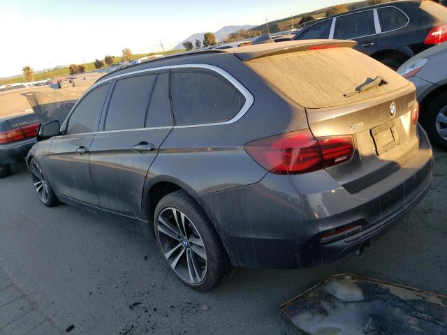 WBA8J1C55JA019097 - 2018 BMW 328 D XDRIVE GRAY photo 2