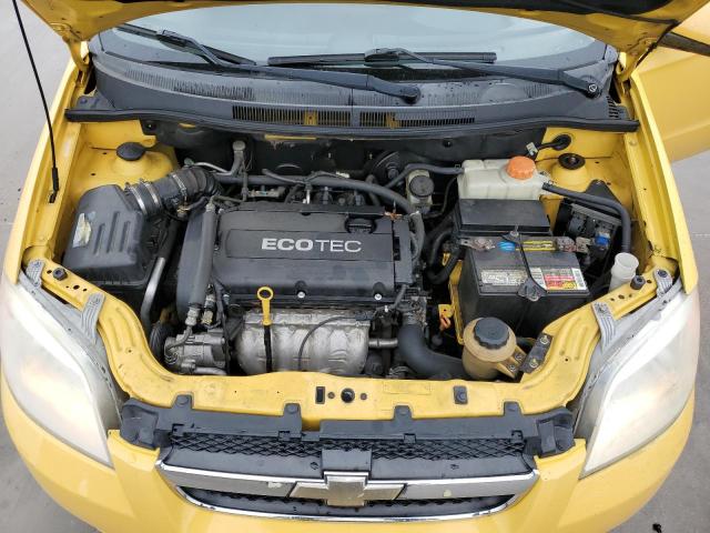 KL1TD5DE4BB148753 - 2011 CHEVROLET AVEO LS 黄色 照片 11