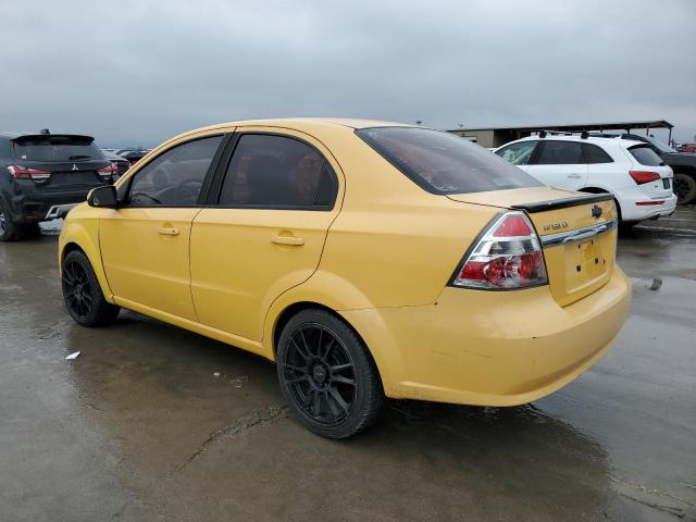 KL1TD5DE4BB148753 - 2011 CHEVROLET AVEO LS 黄色 照片 2