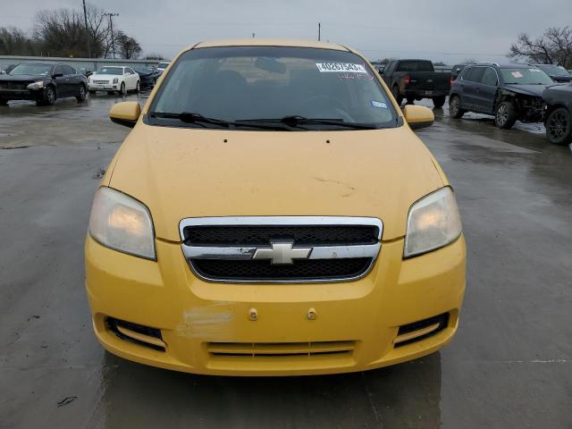 KL1TD5DE4BB148753 - 2011 CHEVROLET AVEO LS 黄色 照片 5