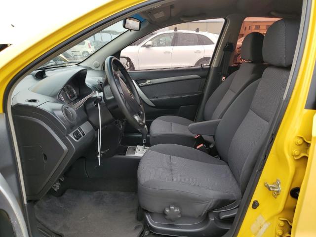 KL1TD5DE4BB148753 - 2011 CHEVROLET AVEO LS 黄色 照片 7