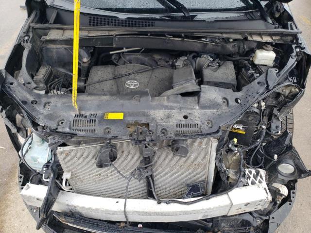 5TDJZRFH3KS567153 - 2019 TOYOTA HIGHLANDER SE BLACK photo 12