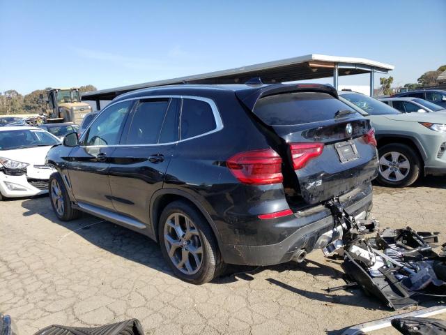 5UXTY3C07L9C81234 - 2020 BMW X3 SDRIVE30I Қара фото 2