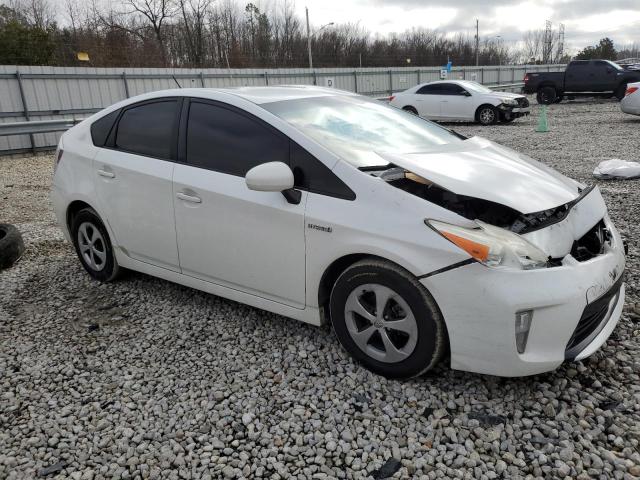 JTDKN3DU4C5395381 - 2012 TOYOTA PRIUS WHITE photo 4