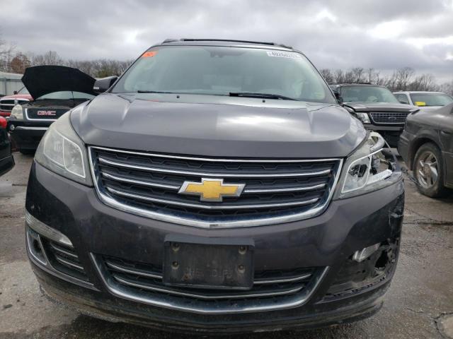 1GNKVJKD0FJ326424 - 2015 CHEVROLET TRAVERSE LTZ BLACK photo 5