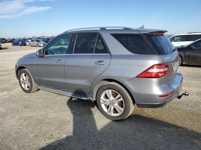 4JGDA5HB5EA275264 - 2014 MERCEDES-BENZ ML 350 4MATIC SILVER photo 2