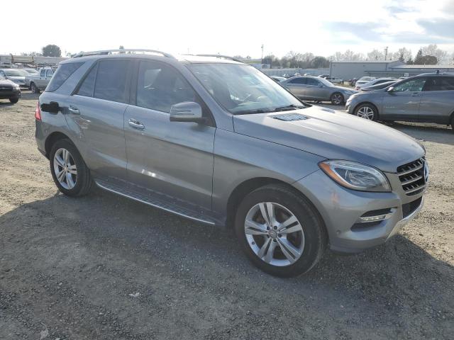 4JGDA5HB5EA275264 - 2014 MERCEDES-BENZ ML 350 4MATIC SILVER photo 4