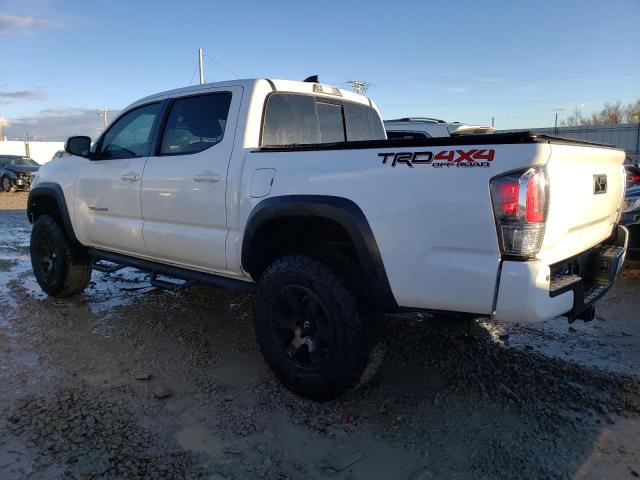 3TMCZ5AN9LM306559 - 2020 TOYOTA TACOMA DOUBLE CAB WHITE photo 2