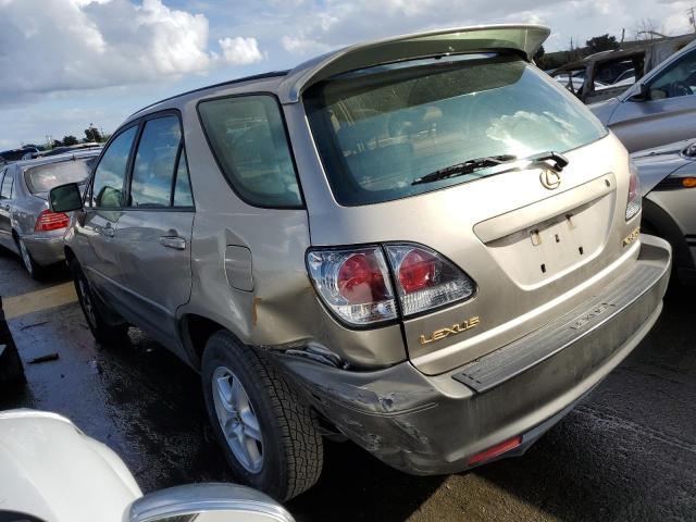 JTJHF10U930306013 - 2003 LEXUS RX 300 CREAM photo 2