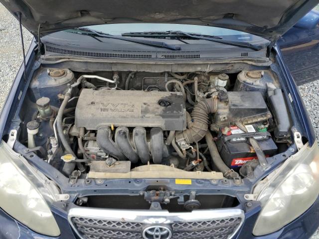 1NXBR32E48Z016565 - 2008 TOYOTA COROLLA CE BLUE photo 11