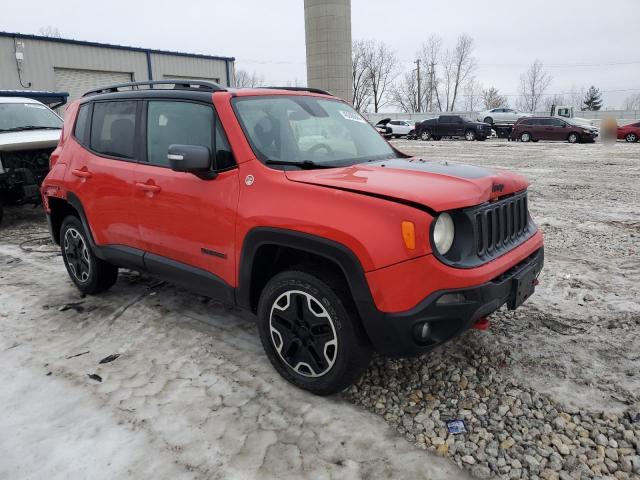 ZACCJBCT4FPB30264 - 2015 JEEP RENEGADE TRAILHAWK RED photo 4