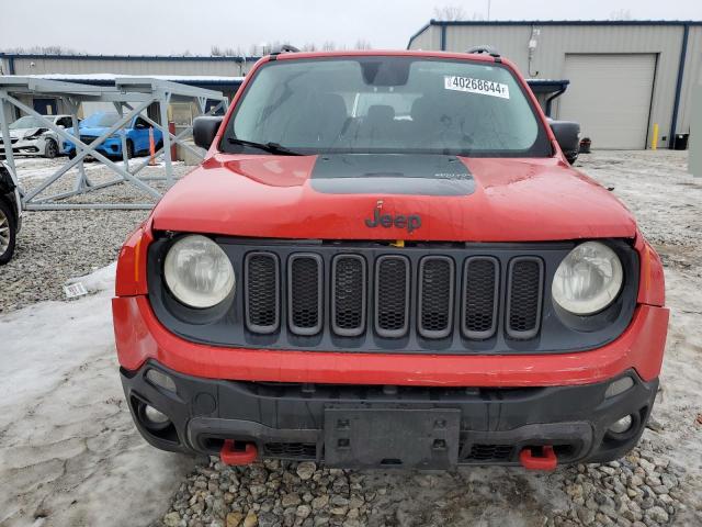 ZACCJBCT4FPB30264 - 2015 JEEP RENEGADE TRAILHAWK RED photo 5