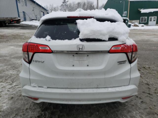 3CZRU6H97KM733481 - 2019 HONDA HR-V TOURING WHITE photo 6