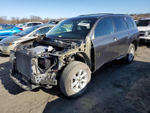 5TDBK3EH3DS274315 - 2013 TOYOTA HIGHLANDER BASE Қара фото 1