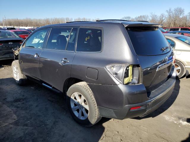 5TDBK3EH3DS274315 - 2013 TOYOTA HIGHLANDER BASE Қара фото 2