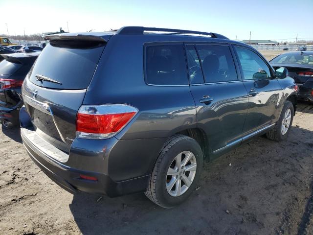 5TDBK3EH3DS274315 - 2013 TOYOTA HIGHLANDER BASE Қара фото 3