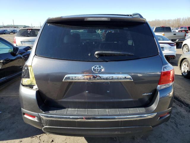 5TDBK3EH3DS274315 - 2013 TOYOTA HIGHLANDER BASE BLACK photo 6