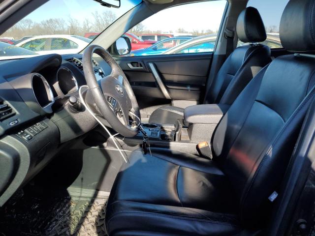 5TDBK3EH3DS274315 - 2013 TOYOTA HIGHLANDER BASE Қара фото 7