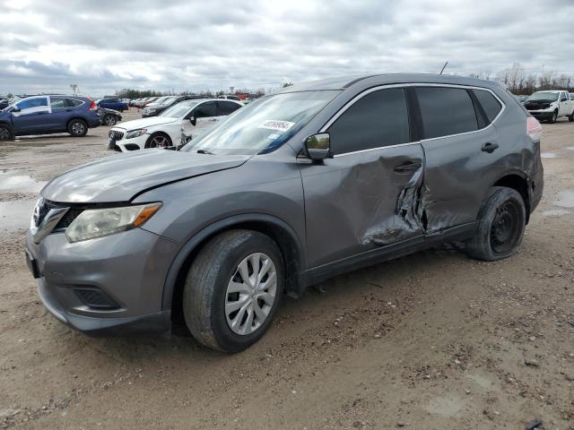 KNMAT2MT1GP632244 - 2016 NISSAN ROGUE S GRAY photo 1