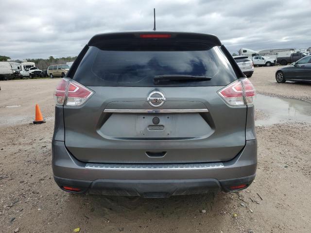 KNMAT2MT1GP632244 - 2016 NISSAN ROGUE S GRAY photo 6