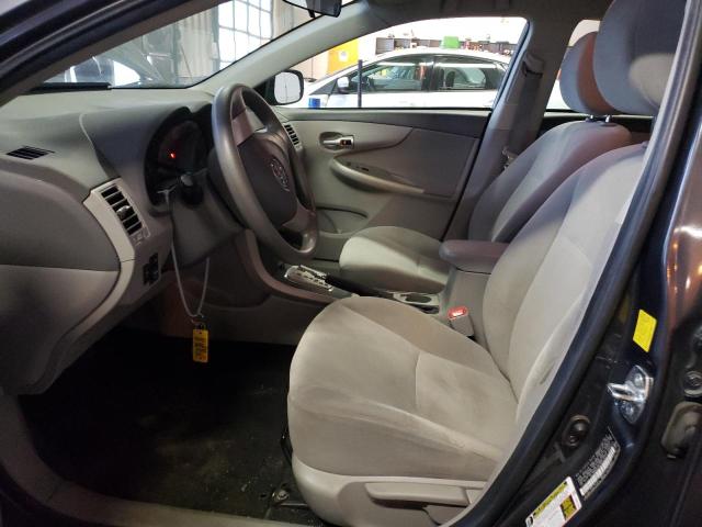 2T1BU4EE7AC529347 - 2010 TOYOTA COROLLA BASE GRAY photo 7