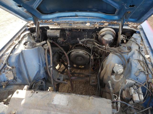 6Y87Q116049 - 1966 FORD THUNDERBIR BLUE photo 11