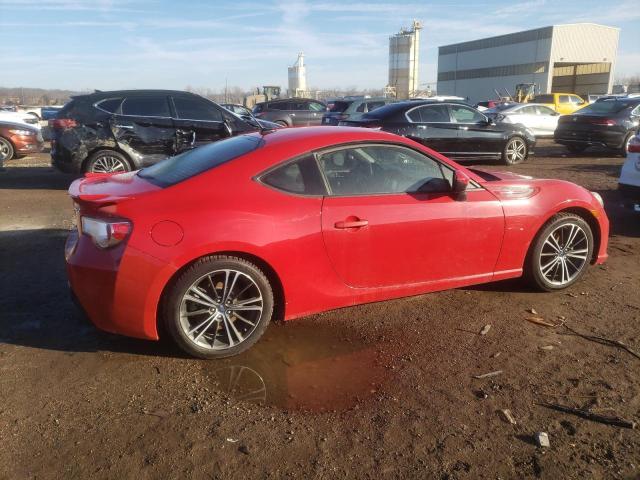 JF1ZCAC14D1604035 - 2013 SUBARU BRZ 2.0 LIMITED RED photo 3