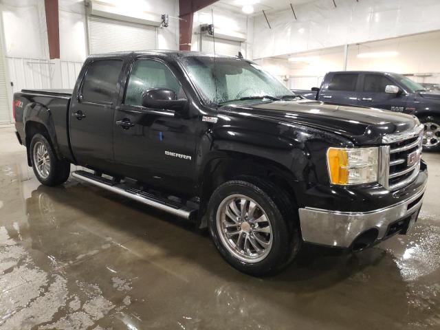 3GTP2WE70CG224113 - 2012 GMC SIERRA K1500 SLT BLACK photo 4