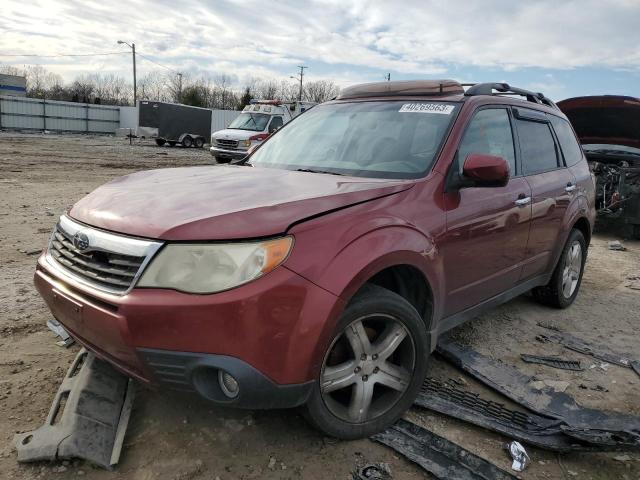 JF2SH64659H769709 - 2009 SUBARU FORESTER 2.5X LIMITED BURGUNDY photo 1