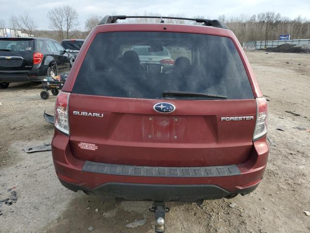 JF2SH64659H769709 - 2009 SUBARU FORESTER 2.5X LIMITED BURGUNDY photo 6