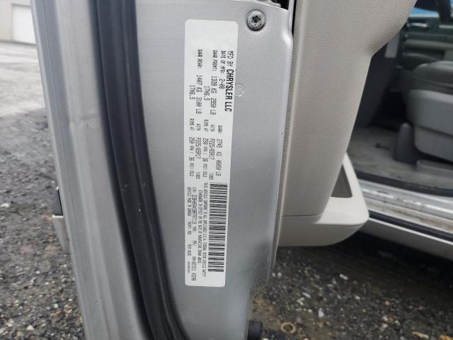 2D8HN54X38R707119 - 2008 DODGE GRAND CARA SXT SILVER photo 12