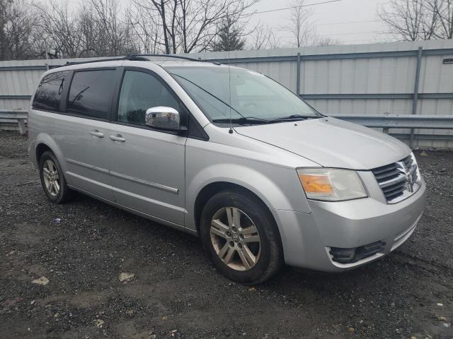 2D8HN54X38R707119 - 2008 DODGE GRAND CARA SXT SILVER photo 4