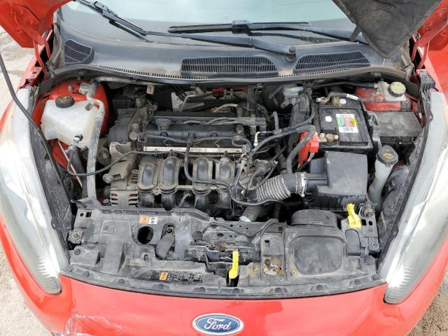 3FADP4BJ6EM232686 - 2014 FORD FIESTA SE RED photo 11