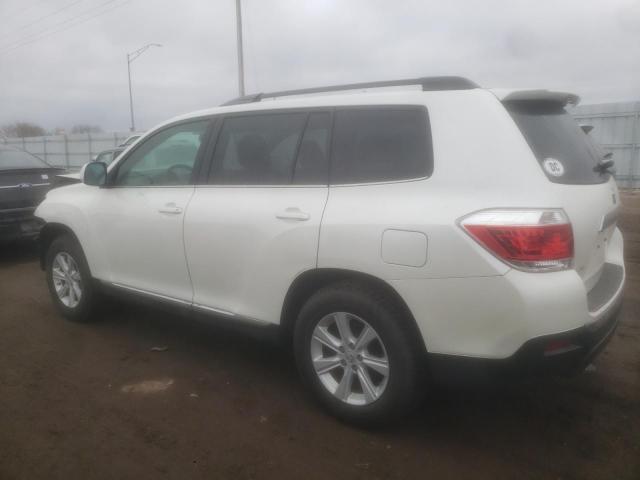 5TDBK3EH5DS264577 - 2013 TOYOTA HIGHLANDER BASE Ақ фото 2