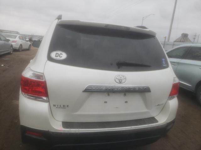 5TDBK3EH5DS264577 - 2013 TOYOTA HIGHLANDER BASE Ақ фото 6