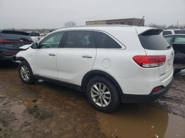 5XYPGDA58JG421441 - 2018 KIA SORENTO LX WHITE photo 2