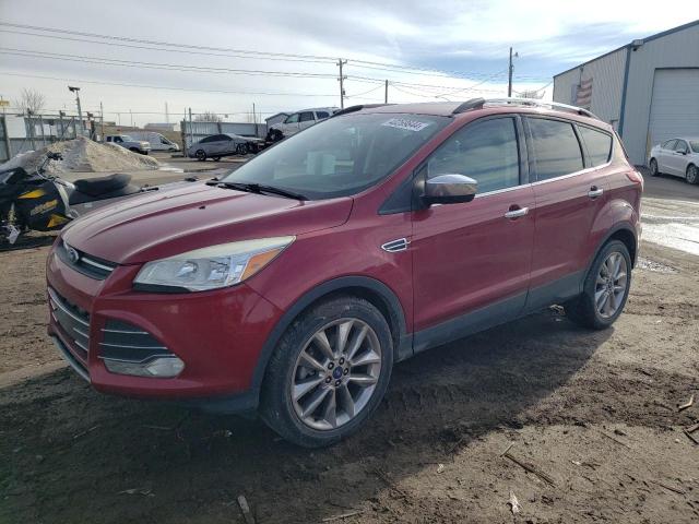 1FMCU9G90EUE57154 - 2014 FORD ESCAPE F SE RED photo 1