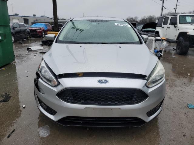 1FADP3H2XHL332709 - 2017 FORD FOCUS SEL SILVER photo 5