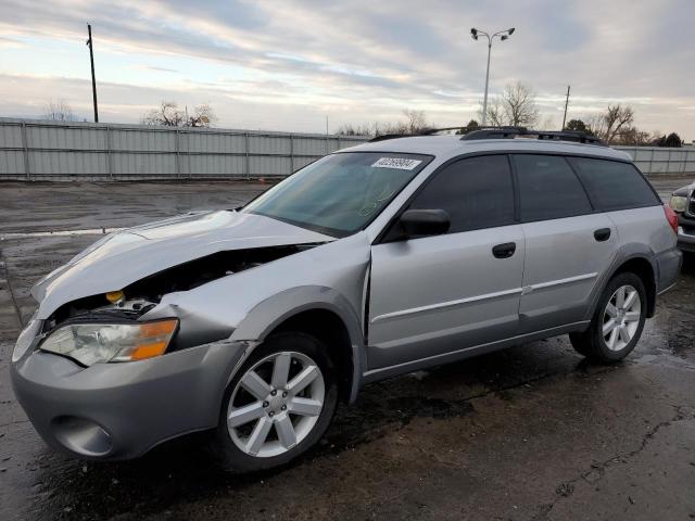 4S4BP61C277333720 - 2007 SUBARU LEGACY OUTBACK 2.5I SILVER photo 1