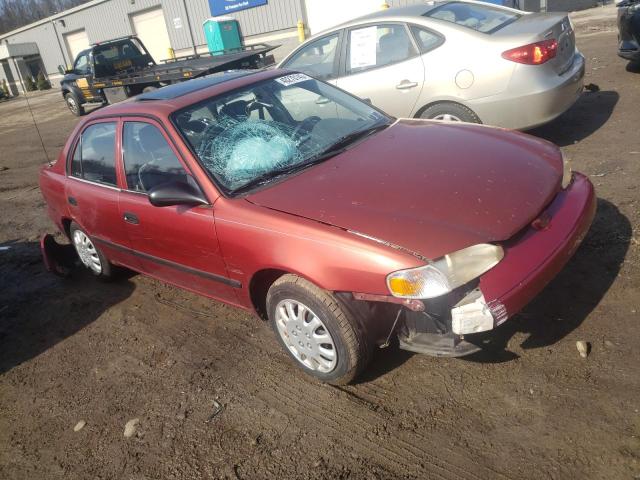 1Y1SK52891Z416981 - 2001 CHEVROLET GEO PRIZM BASE ORANGE photo 4