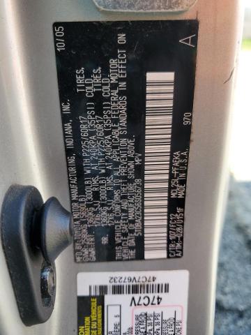 5TDBA23C56S056738 - 2006 TOYOTA SIENNA LE SILVER photo 14