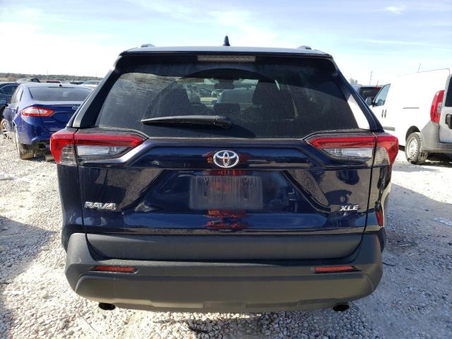 2T3W1RFVXMW175758 - 2021 TOYOTA RAV4 XLE BLUE photo 6