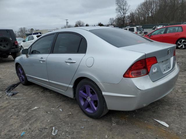 1HGFA16887L082256 - 2007 HONDA CIVIC EX SILVER photo 2