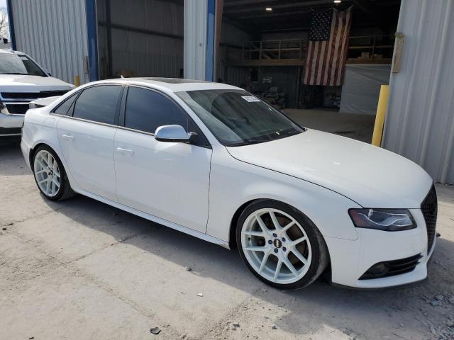 WAUBGAFL5BA092602 - 2011 AUDI S4 PREMIUM PLUS WHITE photo 4