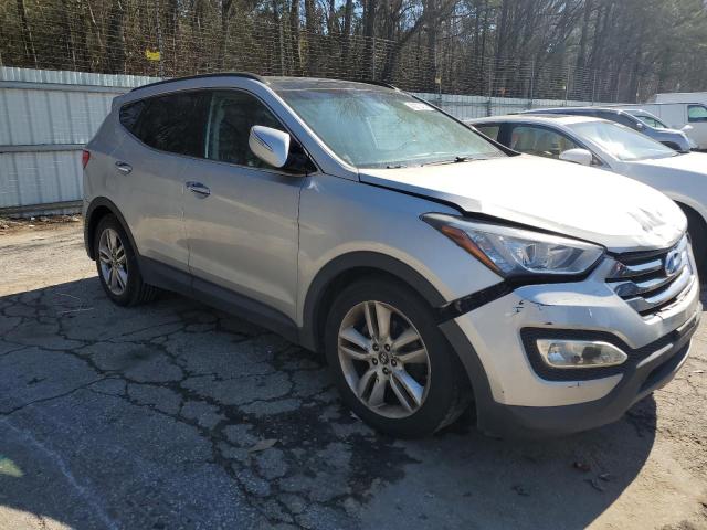 5XYZWDLA4EG221040 - 2014 HYUNDAI SANTA FE S SILVER photo 4