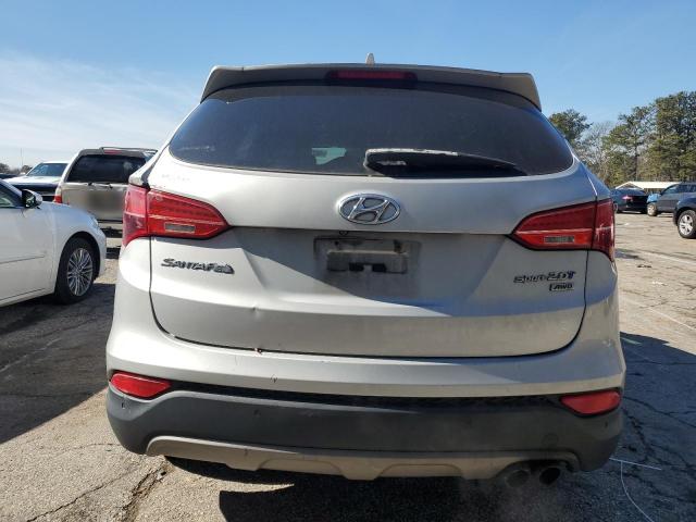 5XYZWDLA4EG221040 - 2014 HYUNDAI SANTA FE S SILVER photo 6