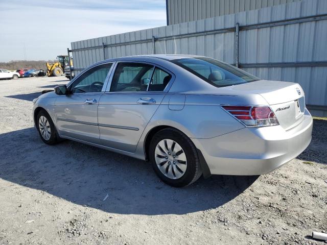 1HGCP2F34AA179730 - 2010 HONDA ACCORD LX SILVER photo 2